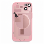 iPhone 15 Diagnosable Rückglas (OEM) komplett pink