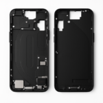 iPhone 15 Mittelrahmen vormontiert (OEM) schwarz