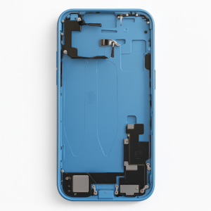 iPhone 15 Mittelrahmen vormontiert (OEM) blau