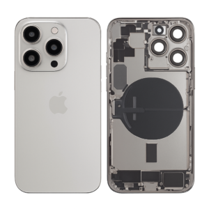 iPhone 14 Pro Max Backcover/Gehäuse (OEM) silber