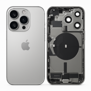iPhone 14 Pro Backcover/Gehäuse (OEM) silber