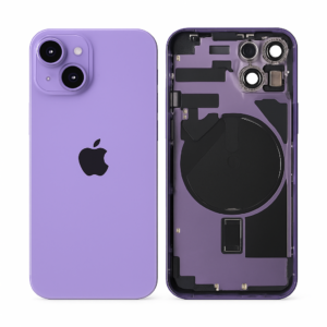 iPhone 14 Plus Rückglas (Premium) komplett violett