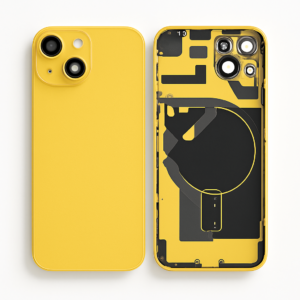 iPhone 14 Plus Diagnosable Rückglas (OEM) komplett gelb