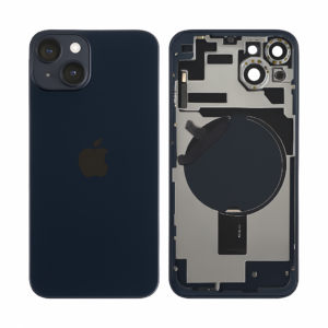 iPhone 14 Plus Diagnosable Rückglas (OEM) komplett mitternacht