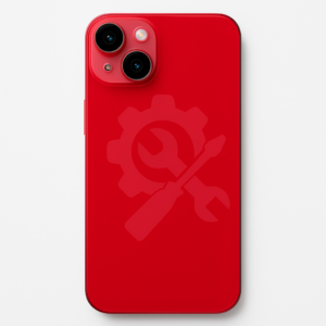 iPhone 14 Plus Rückglas (OEM) rot