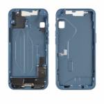 iPhone 14 Plus Mittelrahmen vormontiert (OEM) blau