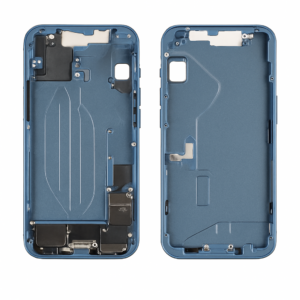 iPhone 14 Plus Mittelrahmen vormontiert (OEM) blau