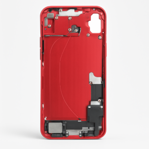 iPhone 14 Plus Mittelrahmen vormontiert (OEM) rot