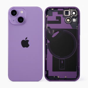 iPhone 14 Rückglas (Premium) komplett violett