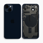 iPhone 14 Diagnosable Rückglas (OEM) komplett mitternacht