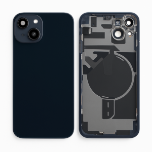 iPhone 14 Rückglas (Premium) komplett mitternacht