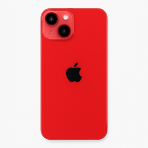 iPhone 14 Rückglas (Premium) komplett rot