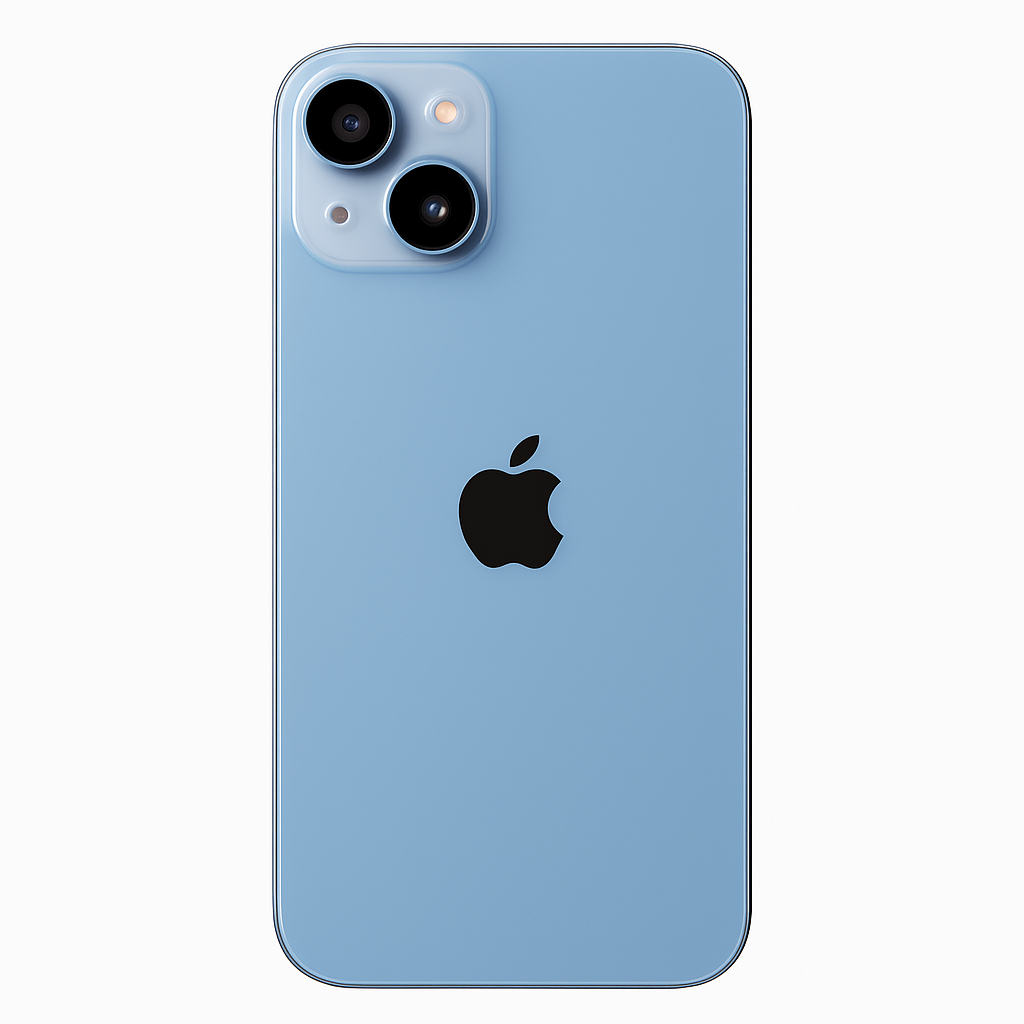 iPhone 14 Rückglas (OEM) blau