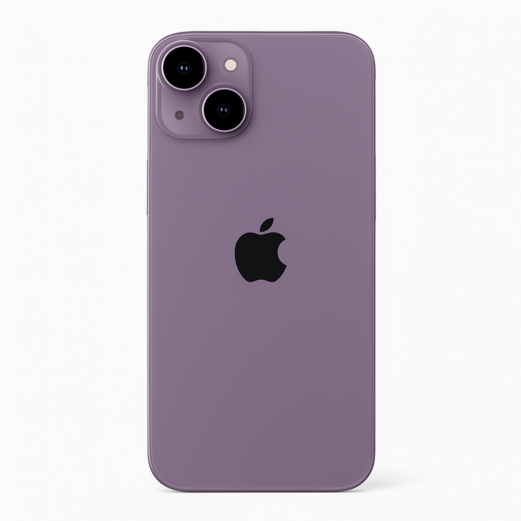 iPhone 14 Rückglas (OEM) violett