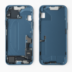 iPhone 14 Mittelrahmen vormontiert (OEM) blau