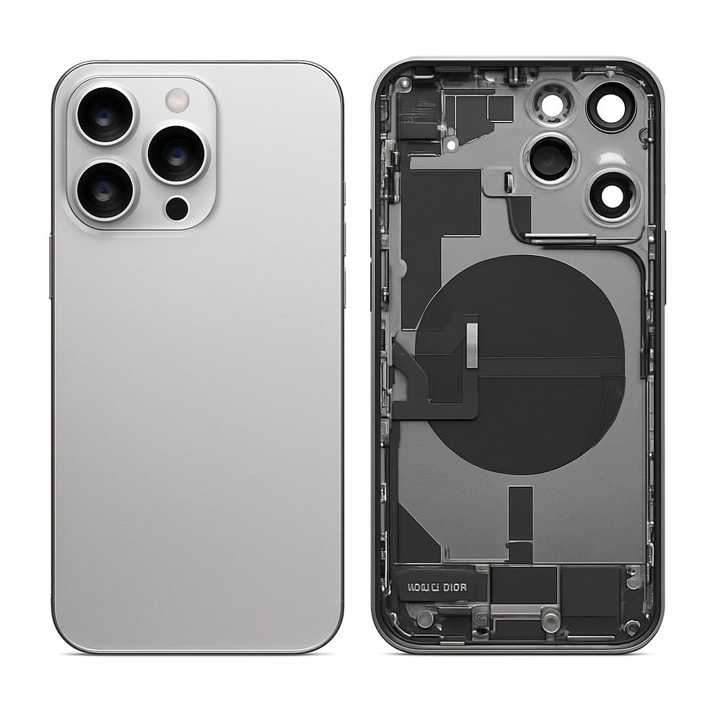 iPhone 13 Pro Max Backcover/Gehäuse (OEM) silber