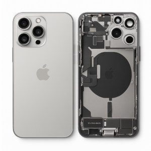 iPhone 13 Pro Backcover/Gehäuse (OEM) silber