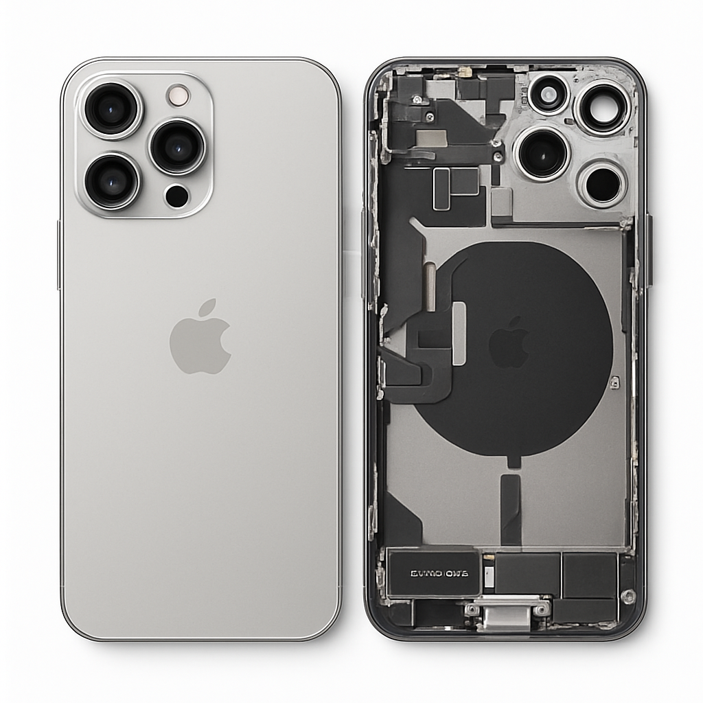 iPhone 13 Pro Backcover/Gehäuse (OEM) silber
