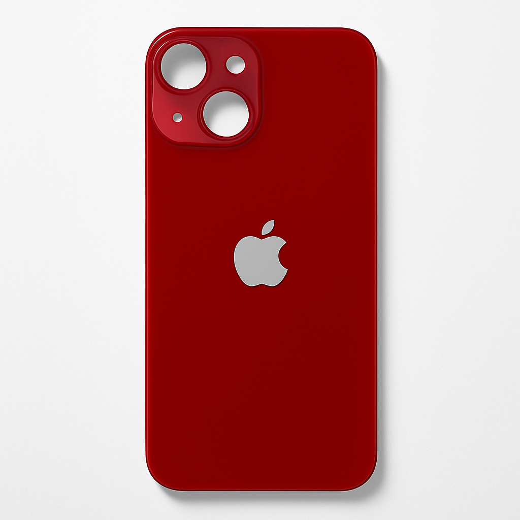 iPhone 13 mini Rückglas (OEM) rot