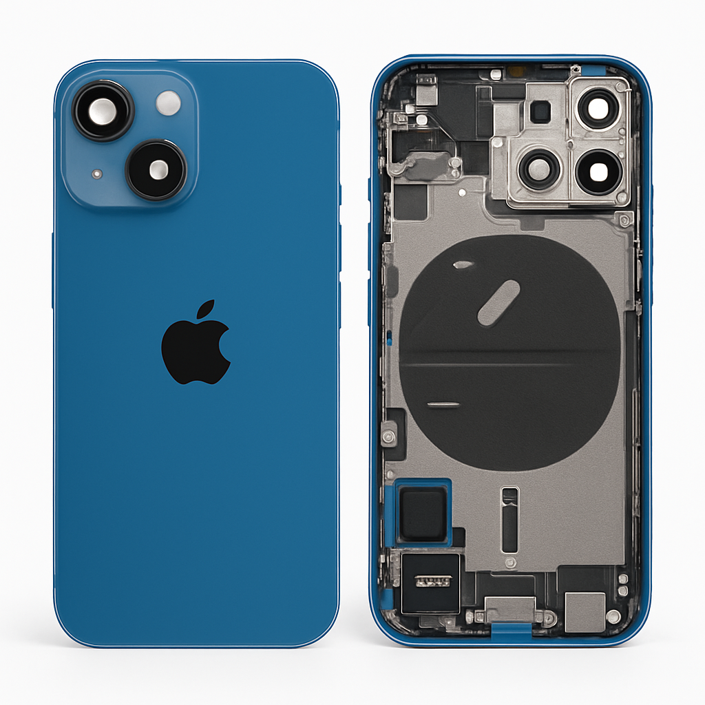 iPhone 13 mini Backcover/Gehäuse (OEM) blau