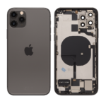 OEM iPhone 11 Pro Max Backcover Space Grau vormontiert