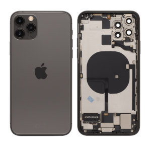 OEM iPhone 11 Pro Max Backcover Space Grau vormontiert