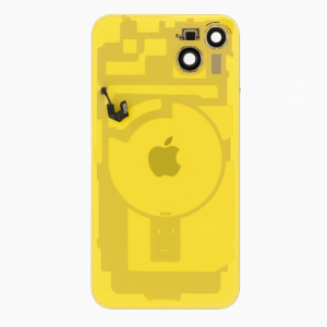 iPhone 15 Plus Diagnosable Rückglas (OEM) komplett gelb