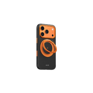 BLUEO Armor MagSafe Aramid Schutzhülle iPhone 17 Pro Schwarz Orange