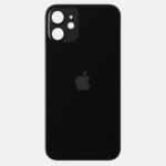 OEM iPhone 12 Rückglas Backcover Schwarz EU-Version
