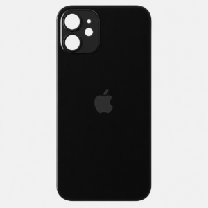 OEM iPhone 12 Rückglas Backcover Schwarz EU-Version