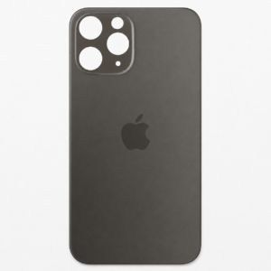OEM iPhone 12 Pro Rückglas Backcover Graphit EU-Version