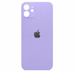 OEM iPhone 12 Rückglas Backcover violett EU-Version