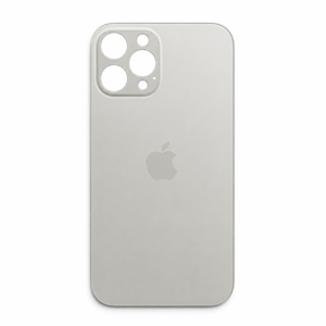 OEM iPhone 12 Pro Rückglas Backcover Silber EU-Version