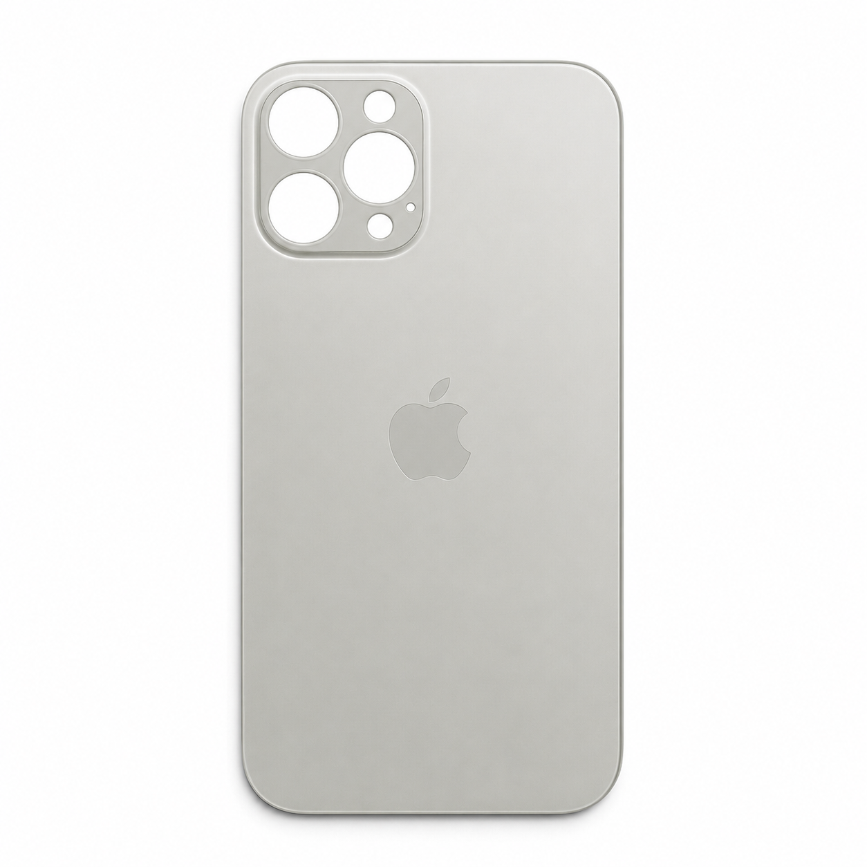 OEM iPhone 12 Pro Rückglas Backcover Silber EU-Version