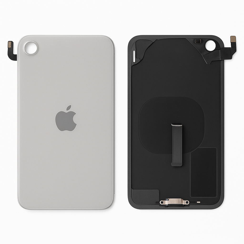 iPhone 17 Pro Max Diagnosable Rückglas (OEM) komplett silber