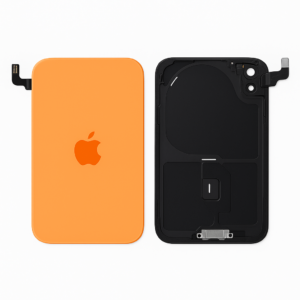 iPhone 17 Pro Diagnosable Rückglas (OEM) komplett cosmic orange