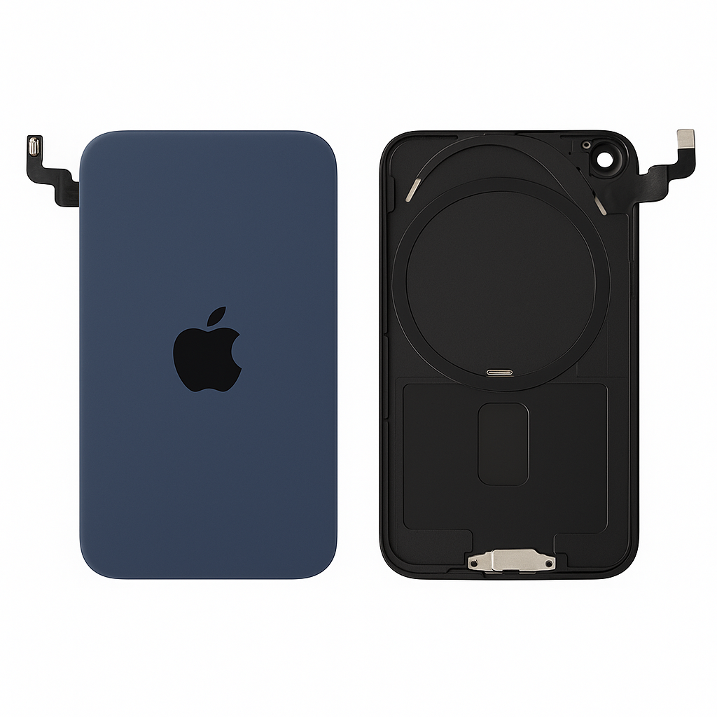 iPhone 17 Pro Diagnosable Rückglas (OEM) komplett tiefblau