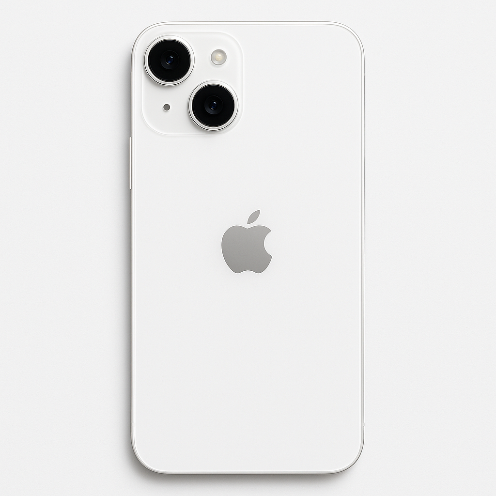 iPhone 17 Diagnosable Rückglas (OEM) komplett weiss