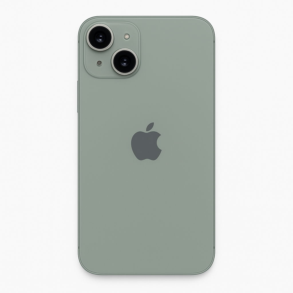 iPhone 17 Diagnosable Rückglas (OEM) komplett salbei