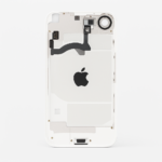 iPhone 16e Rückglas (Premium) komplett weiss