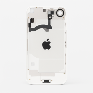 iPhone 16e Rückglas (Premium) komplett weiss