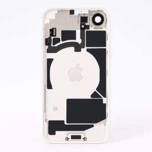OEM iPhone 16e Rückglas Weiss komplett (Diagnostic: Used) Diagnosable