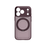 Momax - SOMA Crystal iPhone 18 Pro Dunkelrot