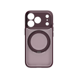 Momax - SOMA Crystal iPhone 18 Pro Dunkelrot