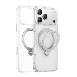 TORRAS Ostand 360° Spin MagSafe Schutzhülle Transparent für iPhone 18 Pro Max