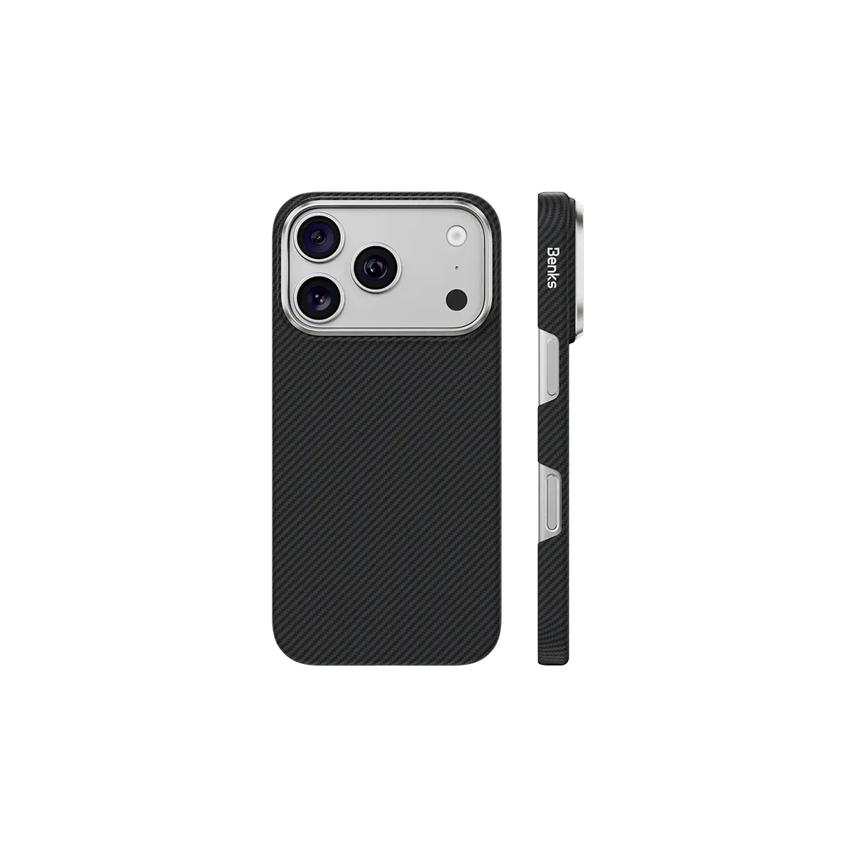Benks ArmorAir Schutzhülle Kevlar Schwarz iPhone 18 Pro – Bild 2