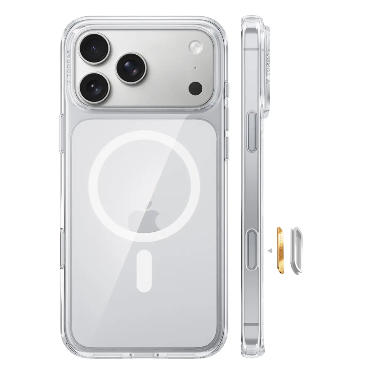 TORRAS Guardian MagSafe Schutzhülle iPhone 18 Pro Transparent