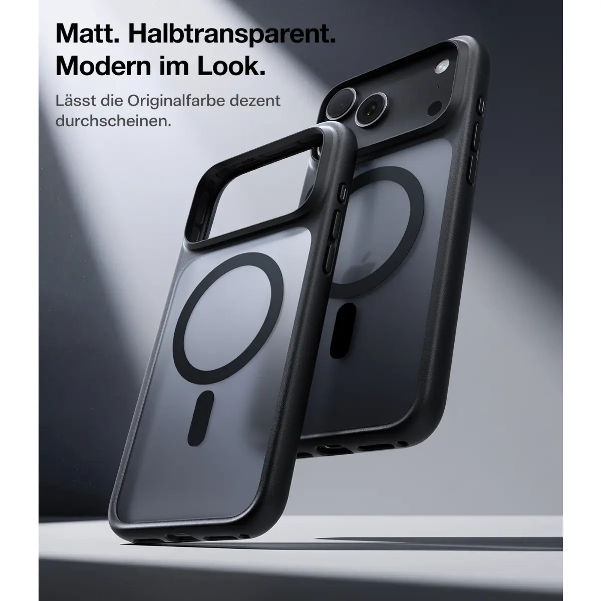 TORRAS Guardian MagSafe Schutzhülle Backcover Schwarz für iPhone 18 Pro – Bild 4