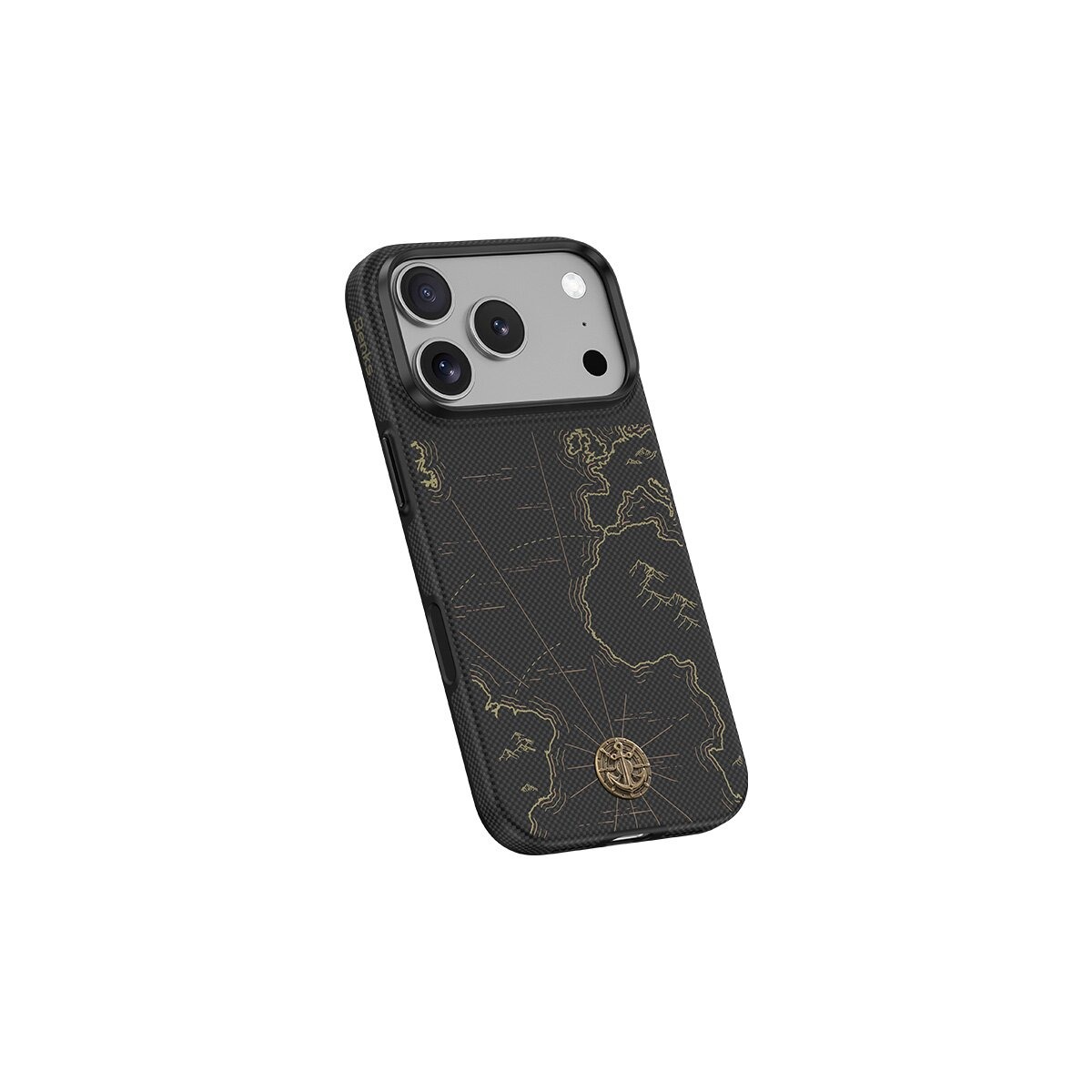 Benks ArmorEdge-X1 Schutzhülle iPhone 18 Pro Max Schwarz Kevlar Aluminium – Bild 6