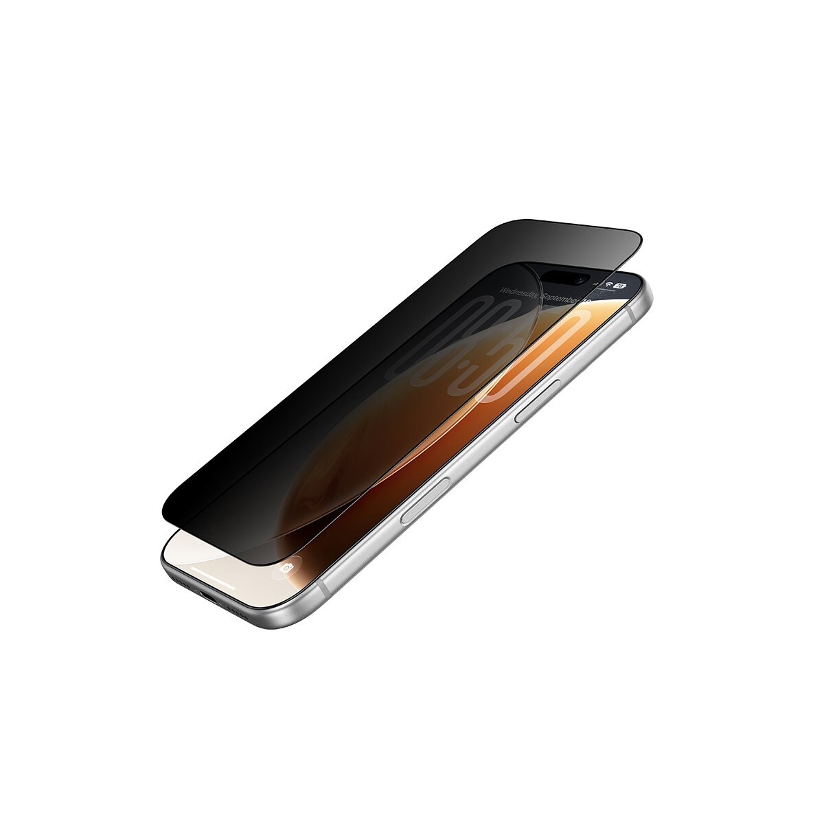Benks Omni Warrior Privacy Panzerglas iPhone 18 Pro Schwarz – Bild 4